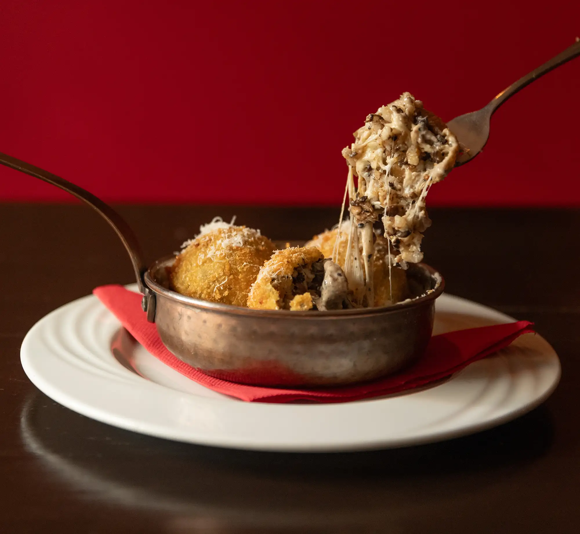 Arrancini à la truffe noire